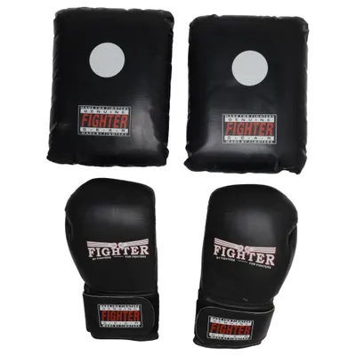 Boxing gloves (Black) from Fighter