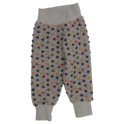 Pants (Gray, Multicolored) from Lilano Cotton, Wool