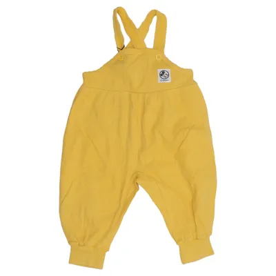 Hängselbyxor (Gul) från Polarn & Pyret Bomull