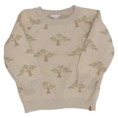 Sweater (Beige, Grøn, Brun) fra Lil'Atelier