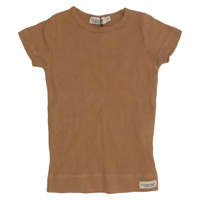 T-shirt (Brown) from MarMar Copenhagen Cotton, Modal