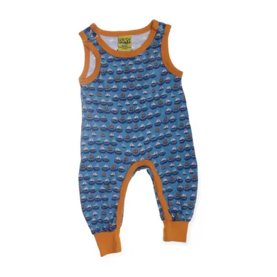 Sparkdräkt (Blå, Orange, Flerfärgad) från Duns Ekologisk bomull