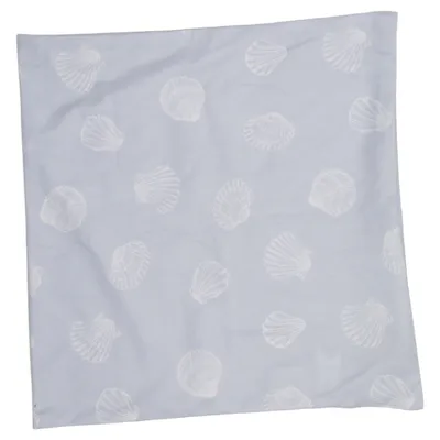 Cushion cover (Blue, White) from Home & You Polyester