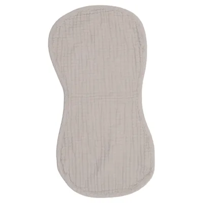 Bavoir (Beige) de Mushie Coton biologique