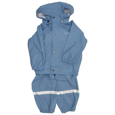 Vêtement imperméable (Bleu) de Kuling Polyuréthane, Polyester recyclé
