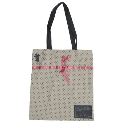 Tygpåse (Beige, Svart, Rosa) från House of Lola