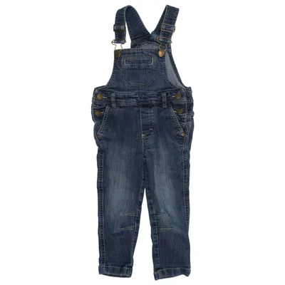 Tuinbroek (Blauw) van Papagino Katoen, Elastaan, Polyester
