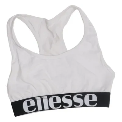 Sport-BH (Vit, Svart) från Ellesse Bomull, Elastan