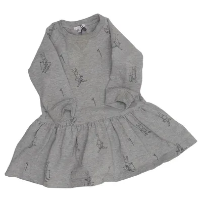 Dress (Gray) from Livly Baby Cotton, Elastane, Polyester