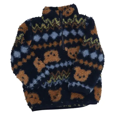 Fleece jas (Blauw, Bruin, Meerkleurig) van So Cute Polyester
