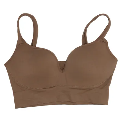 Bralette (Bruin) Elastaan, Polyamide