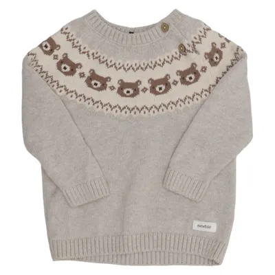 Tröja (Beige, Brun) från Newbie by KappAhl Bomull