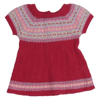 Strickpullover (Rot, Mehrfarbig) von Benetton Baby