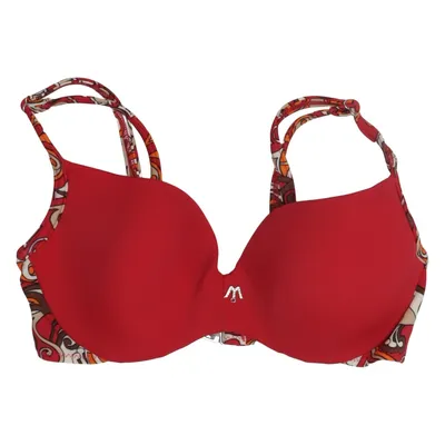 Bra (Red, Multicolored) from Wiki Elastane, Polyamide