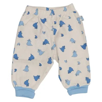 Pyjama broek (Beige, Blauw) van Tuffer Katoen