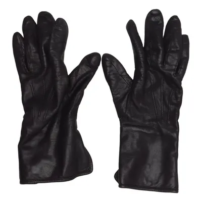 Lederhandschuhe (Schwarz) von Gaucho Leder, Wildleder, Wolle