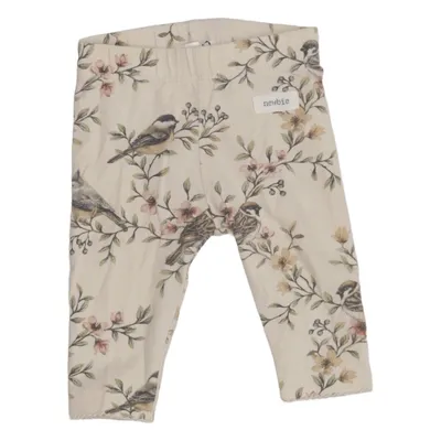 Leggings (Beige, Flerfarvet) fra Newbie by KappAhl Bomuld, Elastan