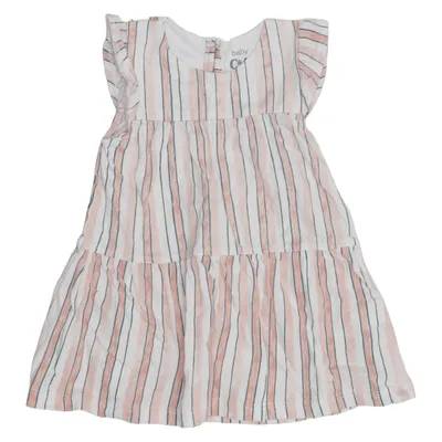 Dress (White, Pink) from Baby C&A Cotton