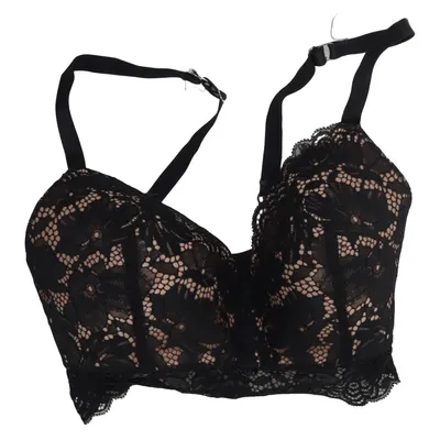 BH (Sort, Beige) fra Hunkemöller Elastan, Polyamid, Polyester