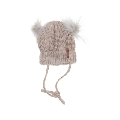 Tophue (Beige) fra Metsola Økologisk bomuld