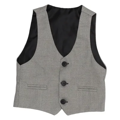 Suit vest (Gray, Black) from Terry Collection Cotton, Polyester