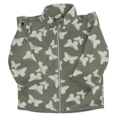 Fleece jas (Groen, Meerkleurig) van H&M Polyester