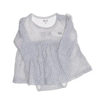 Body (Vit, Svart) från Newborn Bambu, Bomull, Viskos