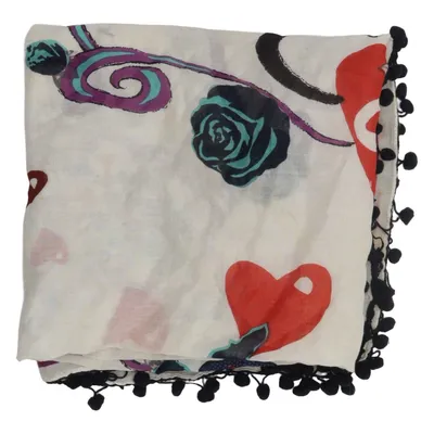 Shawl (White, Multicolored) from Codello Cotton