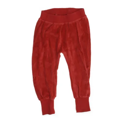 Mjukisbyxor (Röd) från Babblarna Ekologisk bomull, Polyester