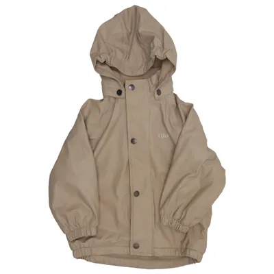 Rain jacket (Beige) from Kuling Polyester, Polyurethane