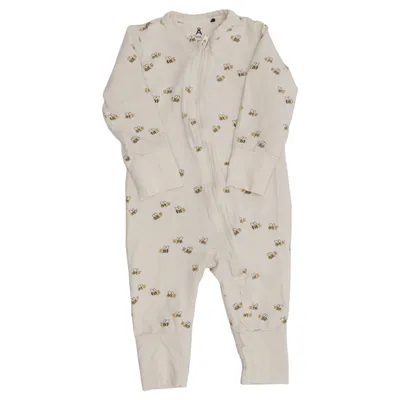 Strampler (Beige, Gelb, Schwarz) von Åhléns Kids Baumwolle, Elasthan