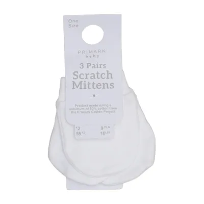 Babytilbehør (Scratch Mittens) fra Primark Baby
