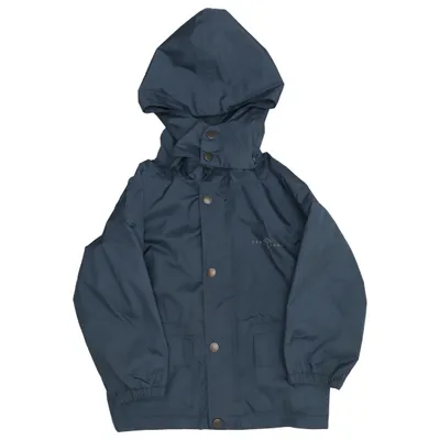 Veste imperméable (Bleu) de Ver de Terre Coton, Polyamide, Polyester