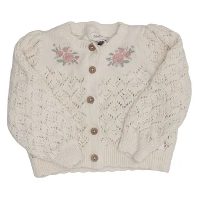 Cardigan (White) from Newbie by KappAhl Cotton