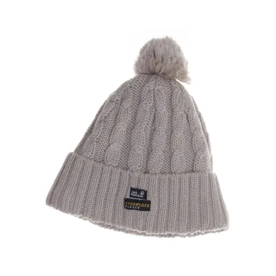 Bobble hat (Beige) from Jack Wolfskin Acrylic, Polyester, Wool