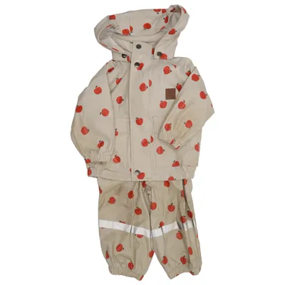 Rainwear (Beige, Red) from Kuling Polyurethane, Recycled polyester