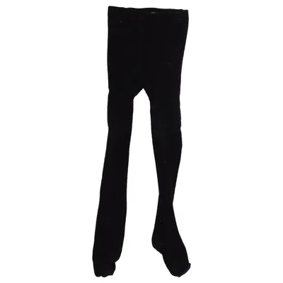 Collants polaires (Noir) de H&M Coton, Élasthane, Polyamide