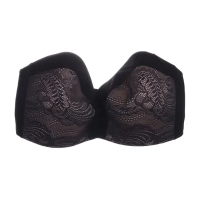 Bandeau-bh (Svart, Beige) från Wonderbra Elastan, Polyamid, Polyester