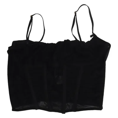 Bustier (Zwart) van Tic Toc Elastaan, Polyamide, Polyester