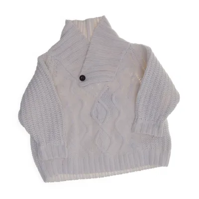 Trui (Wit) van Zara Knitwear Acryl, Katoen