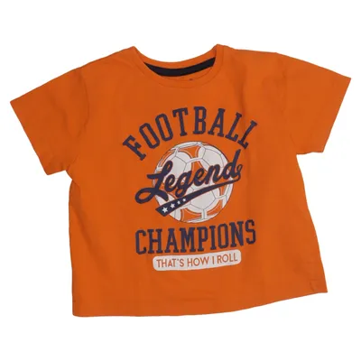T-shirt (Orange) fra Rebel by Primark Bomuld