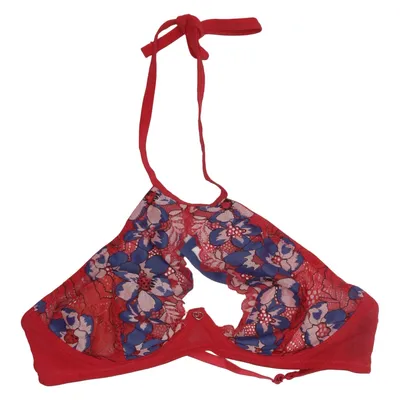 BH (Rød, Blå, Flerfarvet) fra Lovehoney Bomuld, Elastan, Polyamid, Polyester, Viscose