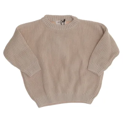 Sweater (Beige) from HEJLENKI Cotton