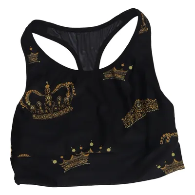 Brassière (Noir, Or) de Victoria Sport Élasthane, Polyamide