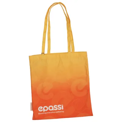 Stofpose (Orange, Hvid) fra Passi