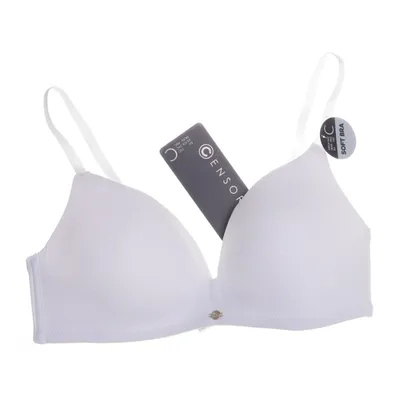 Bralette (Wit) van Censored Elastaan, Polyamide
