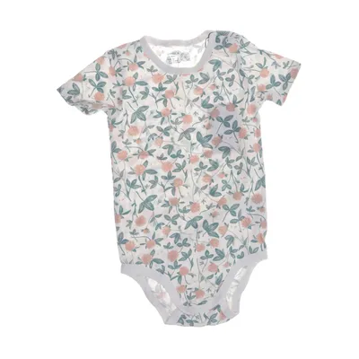 Body (Vit, Flerfärgad) från Lindex Baby Bomull, Elastan