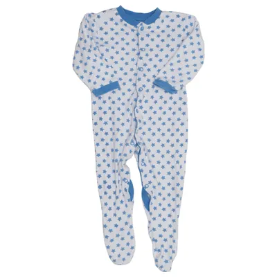 Rompers (Blue, White) from Early Days Cotton