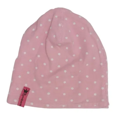 Beanie (Pink, White) from Princess Cotton, Elastane
