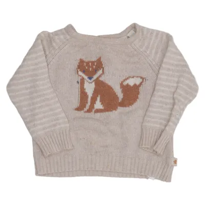 Sweater (Beige, Brown) from Jojo Maman Bébé Cashmere, Polyamide, Viscose, Wool